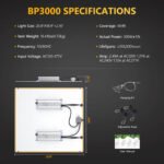 BP3000 Specifications