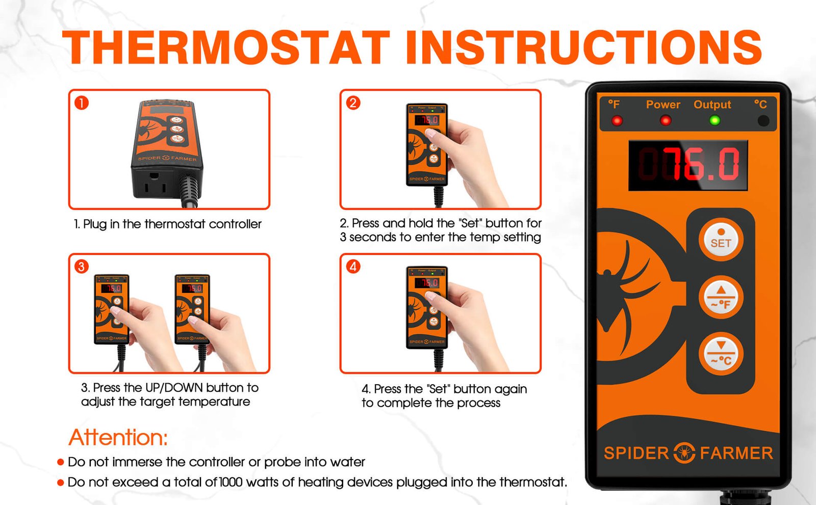 Thermostat Instructions
