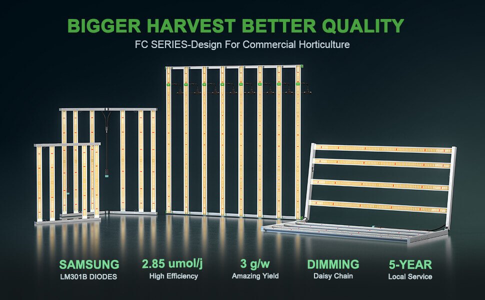 Bigger harvest better quality